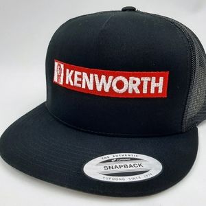 Kenworth Embroidered Trucker Mesh Hat Cap Long Haul Semi Diesel 18 Wheeler KW